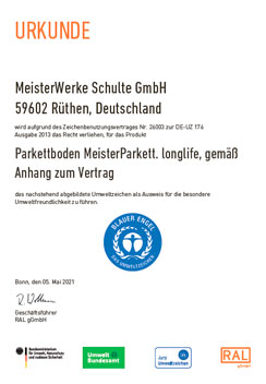 Экологический сертификат Германия